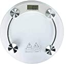 Gesto 8 mm Thick Tempered Glass and LCD Display Electronic Digital Personal Bathroom Health Body Weight Weighing Scale